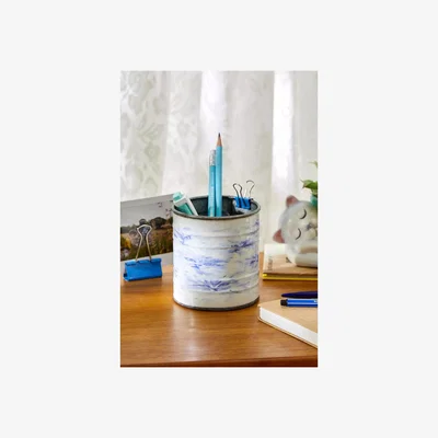 Urban Outfitters Urban Outfitters Watercolour Cats Storage Tin - Blue ALL