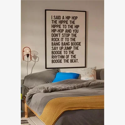 Urban Outfitters Honeymoon Hotel Rapper's Delight Wall Art Print - Assorted 1 at Urban Outfitters
