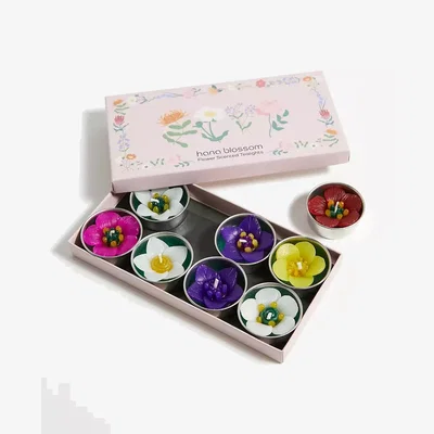 Urban Outfitters Hana Blossom Garden Flower Scented Tealights ALL at Urban Outfitters