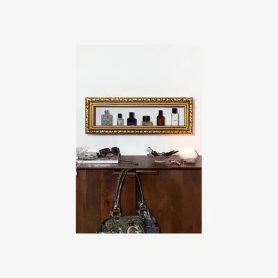 Urban Outfitters Florence 50cm Shelf - Gold 55cm x 16cm x 9cm at Urban Outfitters