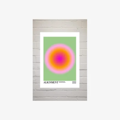 Urban Outfitters Alignment Wall Art Print - Assorted UK 3 at Urban Outfitters