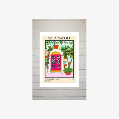 Urban Outfitters blanchouse Naples Wall Art Print - Assorted 1 at Urban Outfitters