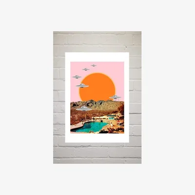 Urban Outfitters Msgonzalez They've Arrived! Wall Art Print - Assorted UK 3 at Urban Outfitters