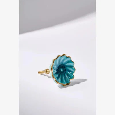 Urban Outfitters Urban Outfitters Blue Flower Drawer Knob - Blue ALL