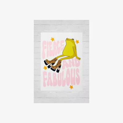 Urban Outfitters Printed Weird Fierce And Fabulous A4 Wall Art Print at Urban Outfitters
