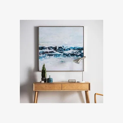 Woods Furniture Pacific Ocean Waves Framed Art