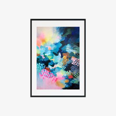 Wolf & Badger Enchanted - Abstract Print Jessica Slack Studio