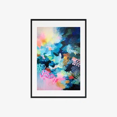Wolf & Badger Enchanted - Abstract Print Jessica Slack Studio
