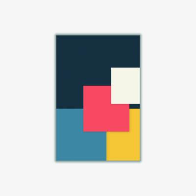 Wolf & Badger Bright Geometric Series #1 Small Stanley Print House