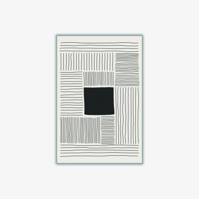 Wolf & Badger Black Minimalism Shapes 3 Extra Large Stanley Print House