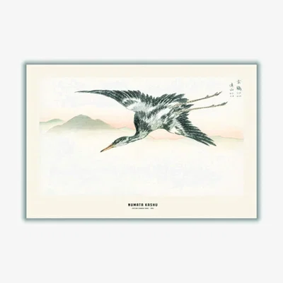 Wolf & Badger Grey Numata Kashu - Eastern Common Crane Large Stanley Print House