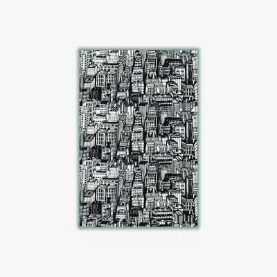 Wolf & Badger Black Housing Crisis? Extra Small Stanley Print House