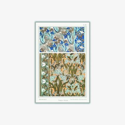 Wolf & Badger Perce-Neige Snowdrops Ii By Maurice Pillard Verneuil A1 594 X 841Mm Stanley Print House