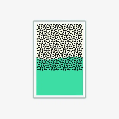 Wolf & Badger Blue Vibe 2 A2 420 X 594Mm Stanley Print House