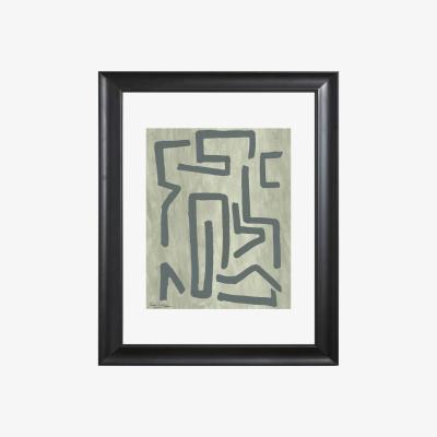 Wolf & Badger Art Print Wander Green Catchii