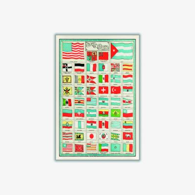 Wolf & Badger The Flags Of All Nations A1 594 X 841Mm Stanley Print House