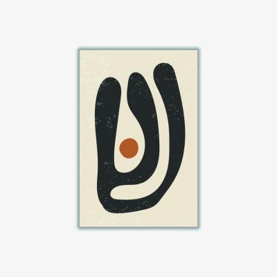 Wolf & Badger Black Henri Matisse Algae Series #1 A4 210 X 297Mm Stanley Print House
