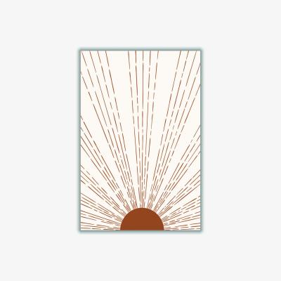 Wolf & Badger Brown Light Beams Large Stanley Print House