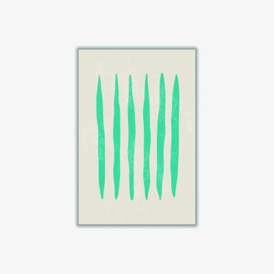 Wolf & Badger Blue Minimal Abstract #1 Medium Stanley Print House