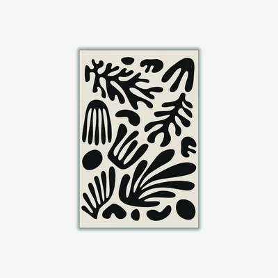 Wolf & Badger Henri Matisse Black Algae Collection #3 Extra Large Stanley Print House