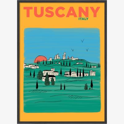 Wolf & Badger Tuscany Summer Escapes Print Places & Spaces Art Co.