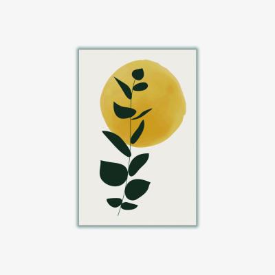 Wolf & Badger Yellow / Orange Color Botanicals #1 A3 297 X 420Mm Stanley Print House