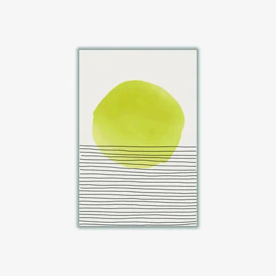 Wolf & Badger Yellow / Orange Sunny Minimal Design #3 Extra Large Stanley Print House