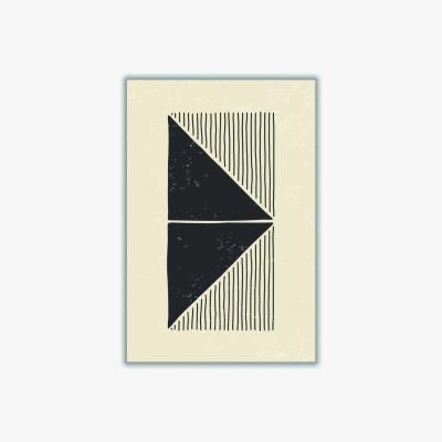 Wolf & Badger Abstract Black Set #3 A4 210 X 297Mm Stanley Print House
