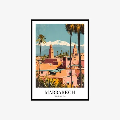 Wolf & Badger Marrakech Mountain Serenity | Artchi