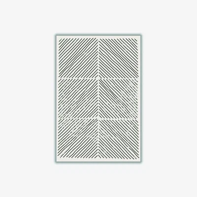 Wolf & Badger Black Geometric Minimal Set #2 Large Stanley Print House