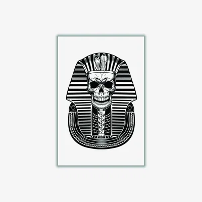Wolf & Badger Black Pharoah Large Stanley Print House