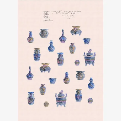 Wolf & Badger Vessels Of Dreams - A3 Print~Sisters