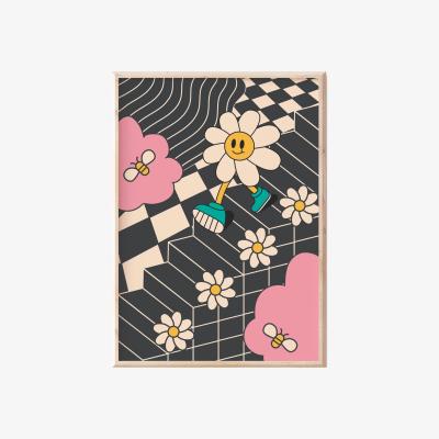 Wolf & Badger Daisy Illustrated Sofe Store