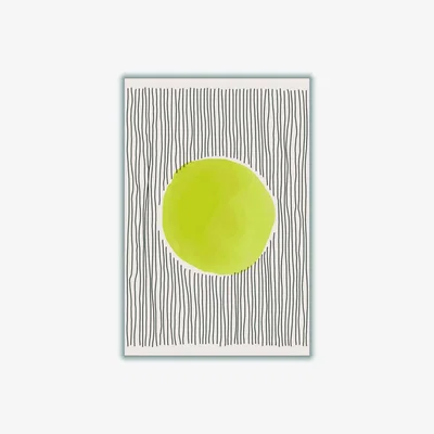 Wolf & Badger Yellow / Orange Sunny Minimal Design #1 Large Stanley Print House