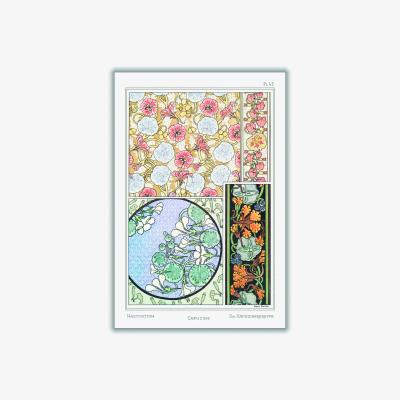 Wolf & Badger Vintage Botanicals Capucine Nasturtium Ii A4 210 X 297Mm Stanley Print House