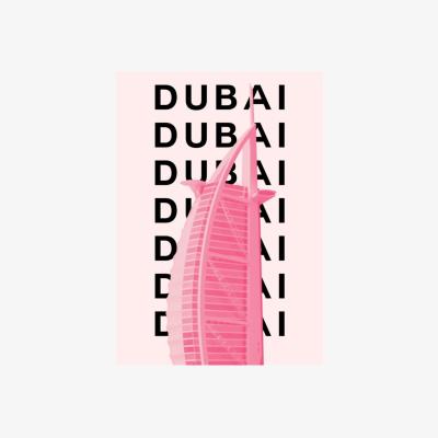 Wolf & Badger Pink / Purple Dubai Iconic Silhouette | Artchi