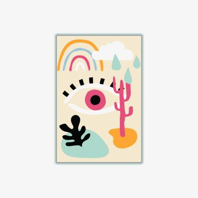 Wolf & Badger Boho Vibes #2 A2 420 X 594Mm Stanley Print House
