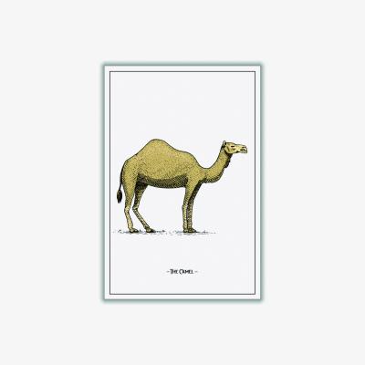 Wolf & Badger Brown The Camel A1 594 X 841Mm Stanley Print House