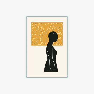 Wolf & Badger Yellow / Orange It's About Her Medium Stanley Print House
