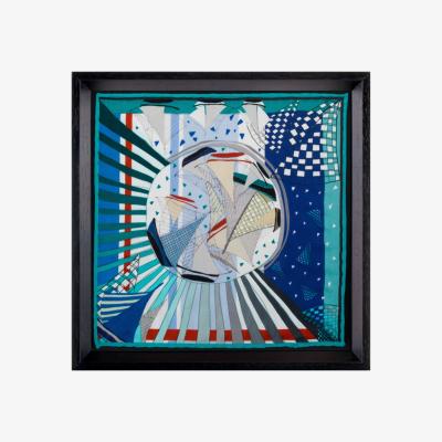 Wolf & Badger St Tropez France Black Framed Silk | One Size | Un Poco