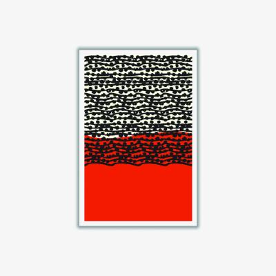 Wolf & Badger Red Vibe 2 Medium Stanley Print House