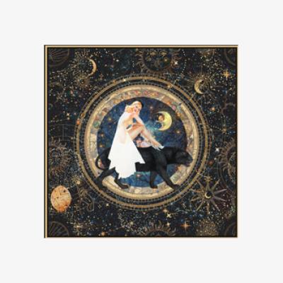 Wolf & Badger Celeste Limited Edition Print One Size Myrtle & Mary