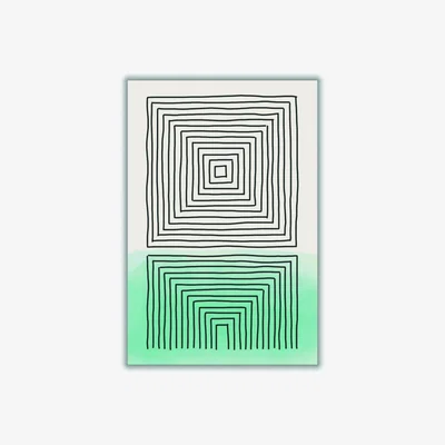 Wolf & Badger Green Minimal Design Set #1 Extra Large Stanley Print House