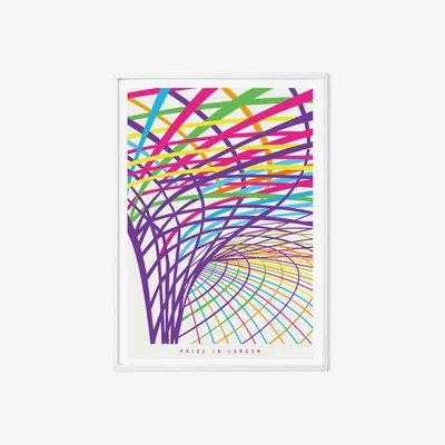 Wolf & Badger Pride In London Prints- Kings Cross Station A3 297 X 420Mm Eye for London Prints