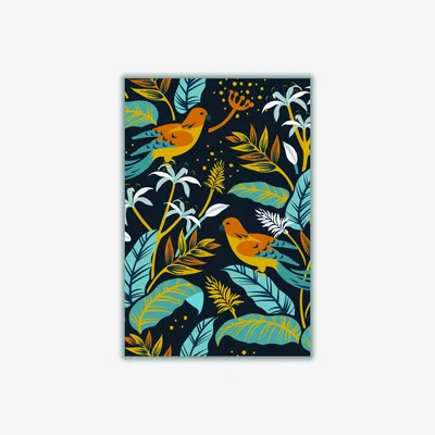 Wolf & Badger Birds And Plants Xxs Stanley Print House