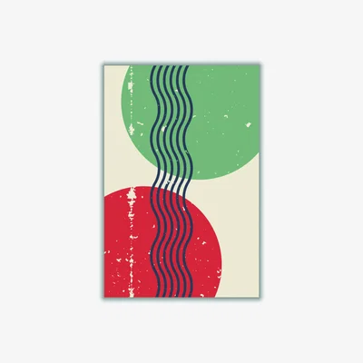 Wolf & Badger Boho Vibe Series #3 Small Stanley Print House