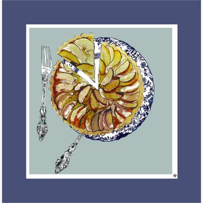Wolf & Badger The Apple Tart Limited Edition Signed Print Jessica Russell Flint