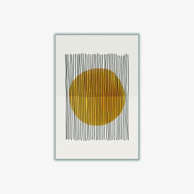 Wolf & Badger Yellow / Orange Boho Suns Series #4 Small Stanley Print House