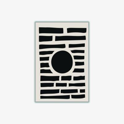 Wolf & Badger Minimal Black Expression #3 A4 210 X 297Mm Stanley Print House