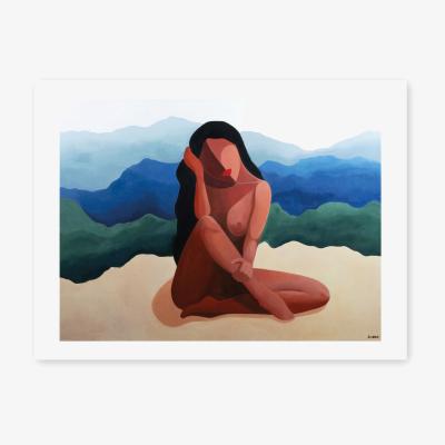 Wolf & Badger Soumati Art Print 40X30Cm Soumati Studio